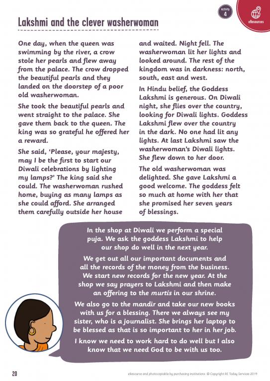 Lakshmi and washerwoman_IRE Hindus